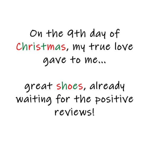 "12 Days of Christmas" - Day 9: Shoes 30% off regular closet price! - Picture 1 of 1